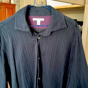 Banana Republic size large dress shirt.  Excellent